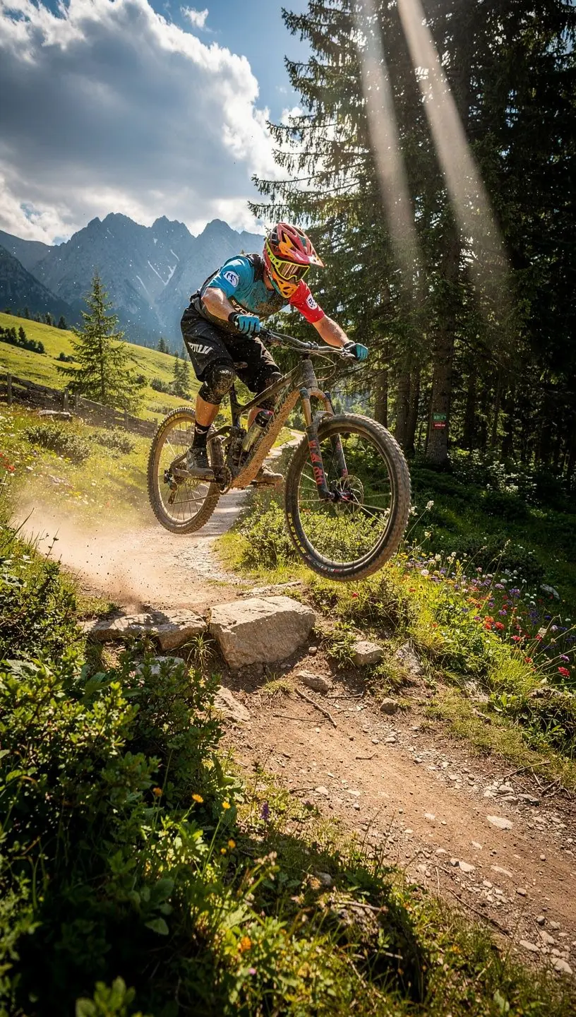 Trail markers guiding adventurers along a scenic hiking route in the Tatra region.